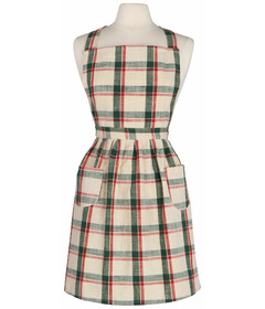 Now Designs By Danica Classic Christmas Apron Noel Plaid