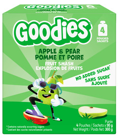 Goodies Multi Pack Pouch Apple & Pear