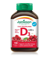 Vitamine D 1000iu Cerise Fondant Rapide Jamieson