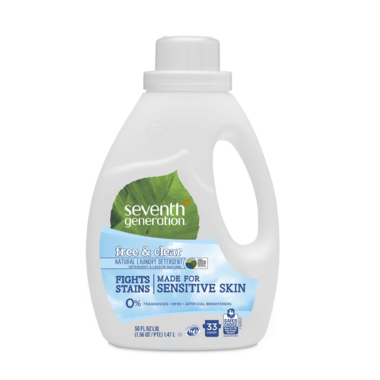 Seventh Generation Free & Clear Concentrated Liquid Laundry Detergent Seventh Generation Free & Clear Concentrated Liquid Laundry Detergent
