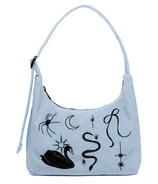 BAGGU Mini Nylon Shoulder Bag Embroidered Ballet Icons