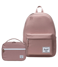Herschel Supply Classic XL Backpack & Lunch Box Ash Rose Bundle