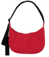 BAGGU Medium Nylon Crescent Bag Candy Apple