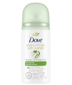 Dove Advanced Care Dry Spray Antiperspirant Cool Essentials