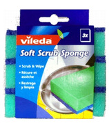 Vileda Soft Scrub Sponges