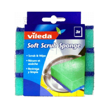 Vileda Soft Scrub Sponges Vileda Soft Scrub Sponges