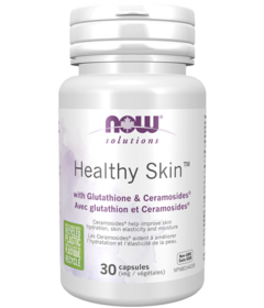 NOW Healthy Skin with Ceromosides & Glutathione