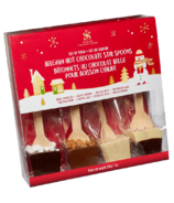 Saxon Chocolates Belgian Hot Chocolate Stir Spoons Gift Box