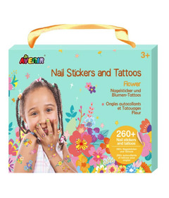 Avenir Nail Stickers & Tattoos Flower