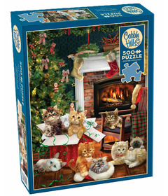 Cobble Hill Christmas Kittens