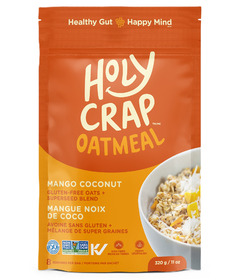 Holy Crap Mango Coconut Gluten Free Oatmeal