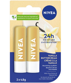 Nivea Vanilla Buttercream Lip Balm Sticks