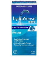 Gouttes oculaires avancées pour les yeux secs d’hydraSense