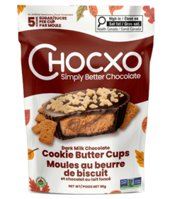 ChocXO Dark Milk Chocolate Cookie Butter Cups