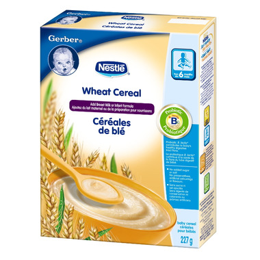 gerber baby cereal canada