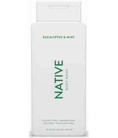 Native Natural Body Wash Eucalyptus & Mint