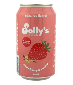 Solly's Soda Strawberry & Vanilla