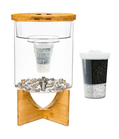 Santevia Glass Water System & Replacement Filter Bundle
