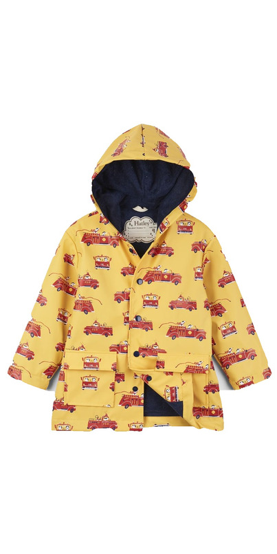 Hatley fire truck store raincoat