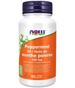 NOW Peppermint Oil Softgels 180mg