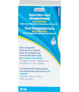 Option+ Nasal Decongestant Spray with Moisturizers