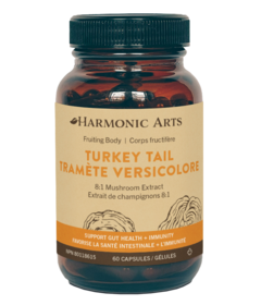 Harmonic Arts Turkey Tail Concentrated Mushroom Capsules