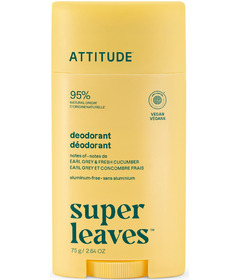 ATTITUDE Super Leaves Deodorant Earl Grey & Fresh Cucumber