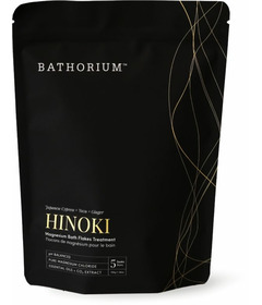 Bathorium Bath Soak Hinoki Cypress Magnesium Flake