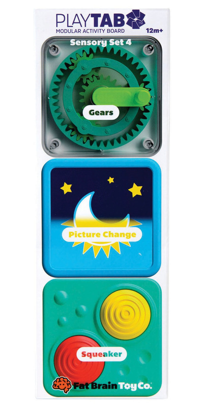 Fat Brain Toys PlayTab Essential - Magnetisches Sensorik Board Für Kleinkinder Ab 12 Monaten