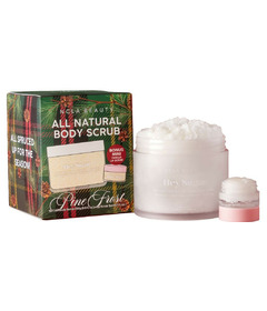 NCLA Beauty Pine Frost Body Scrub Set with Mini Lip Scrub