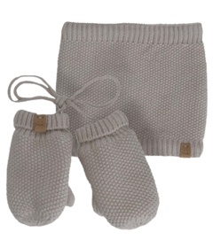Calikids Knit Mitten and Neckwarmer Cordoon Beam Bundle