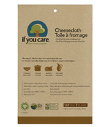 If You Care Unbleached Cheesecloth Poly Bag
