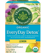 Traditional Medicinals Organic Lemon Everyday Detox Tea