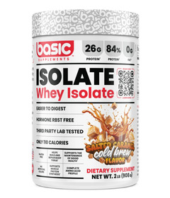 Basic Whey Isolate Salted Caramel Cold Brew