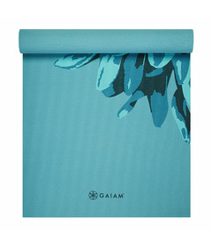 GAIAM 4mm Printed Yoga Mat Vibrant Flourish