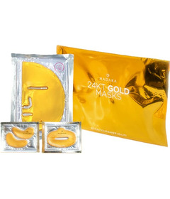 Hadaka 24k Gold Mask Trio Eye, Lip & Face