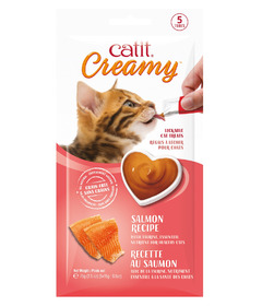 Catit Creamy Lickable Cat Treat Salmon