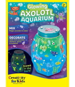 image of Creativity for Kids Glowing Axolotl Aquarium with sku:336642