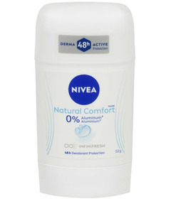 Nivea Natural Comfort 0% Aluminum 48h Protection Deodorant Stick