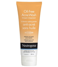 Neutrogena Oil Free Acne Wash Cream Cleanser