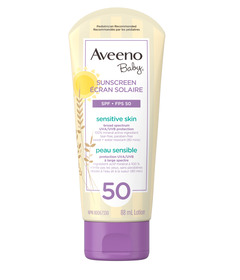 Aveeno Baby Sensitive Skin Mineral Sunscreen SPF 50
