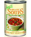 Amy's Kitchen Soupe de légumes en morceaux biologique