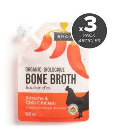 Broya Bone Broth Sriracha & Chili Chicken Bundle