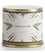 ILLUME Woodfire Large Tin Candle 