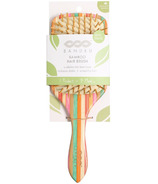 BANDED Bamboo Hair Brush Striped