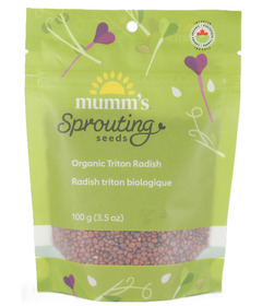 Mumm's Sprouting Seeds Organic Triton Radish
