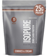 Isopure Powder 100% Whey Protein Isolate Cookies & Cream