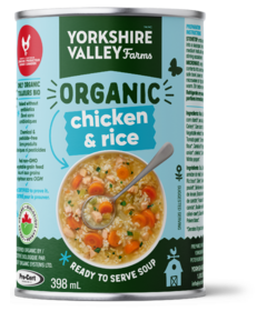 Yorkshire Valley Farms Canned Organic Chicken & Rice Soup
