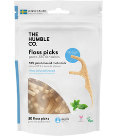 The Humble Co. Dental Floss Picks Mint