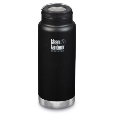 Klean Kanteen TKWide With Loop Cap Shale Black Klean Kanteen TKWide With Loop Cap Shale Black